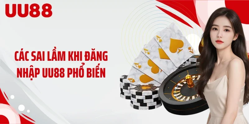 Các sai lầm khi đăng nhập UU88 phổ biến